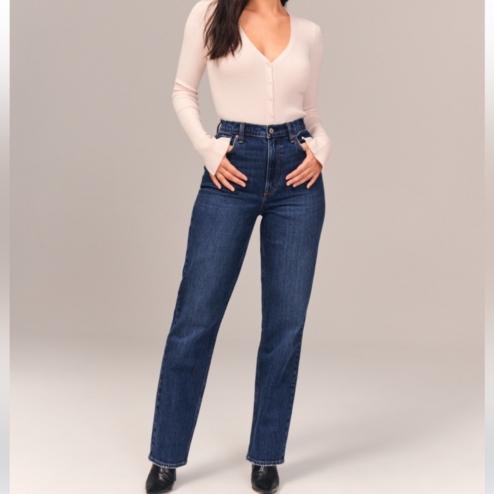 Curve Love Ultra High Rise 90s Straight Jean